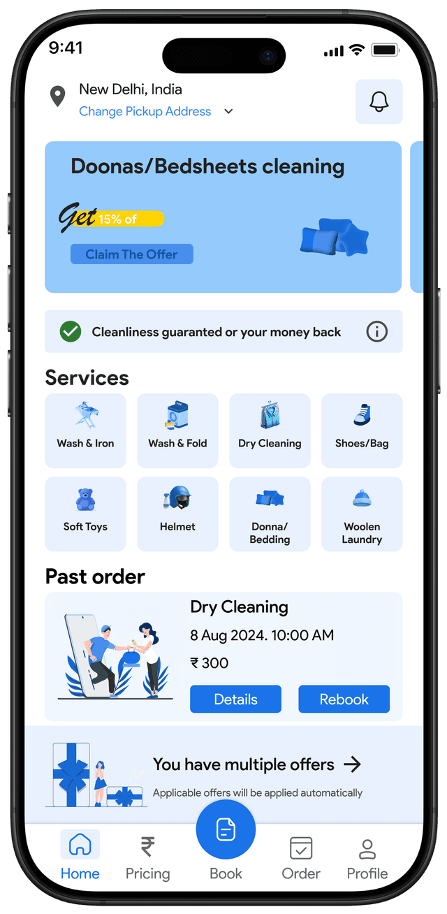 Laundry and Dry Cleaning - India