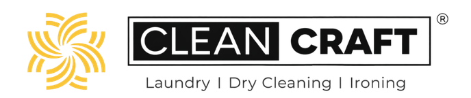CleanCraft Laundry and Dry Cleaning Logo